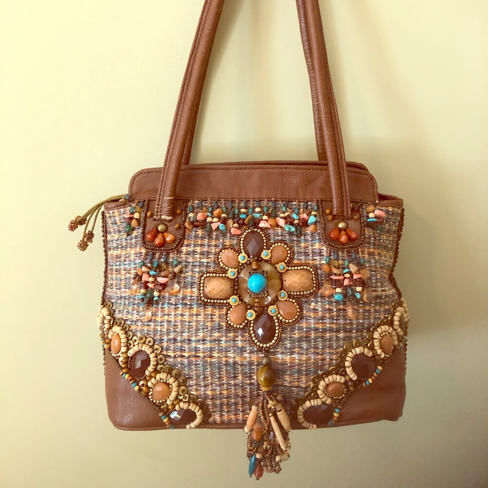 Mary Frances embellished handbag
